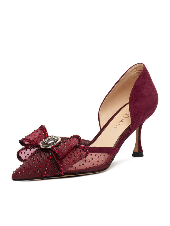 Eva Minge Eva Minge High Heels EO-AVA-78096-202 Dunkelrot