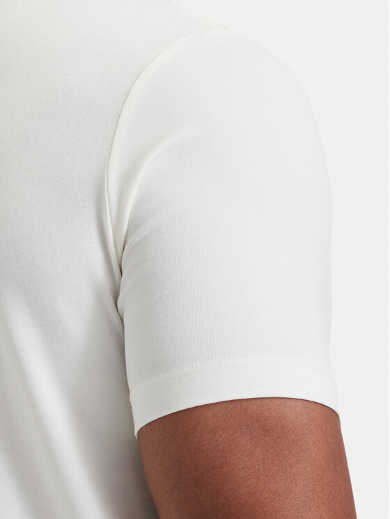 KARL LAGERFELD KARL LAGERFELD T-särk 755040 564235 Kreemjas Regular Fit