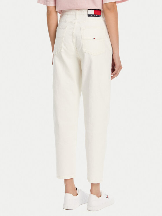Tommy Jeans Tommy Jeans Traperice DW0DW20042 Bež Mom Fit