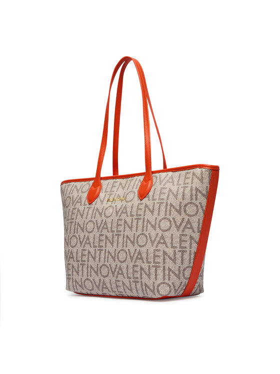 Valentino Valentino Дамска чанта Logo VBSA1F02 Бежов