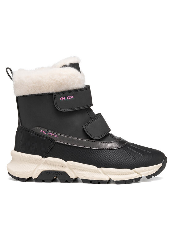 Geox Geox Schneeschuhe J Flexyper Plus Girl B Abx J66NGA 0MECE C9999 S Schwarz