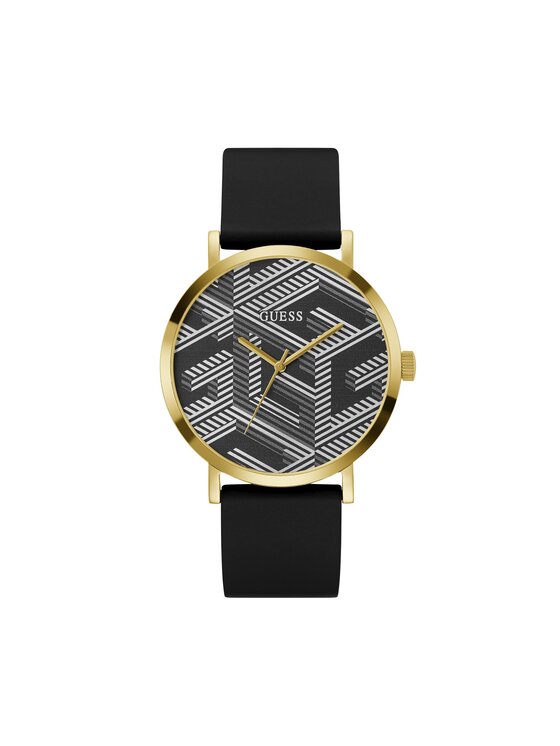 Guess Guess Hodinky Imprint GW0625G2 Čierna