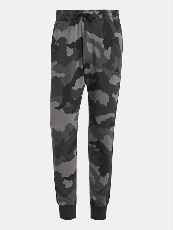 adidas adidas Долнище анцуг Seasonal Essentials Camouflage IY6636 Сив Regular Fit
