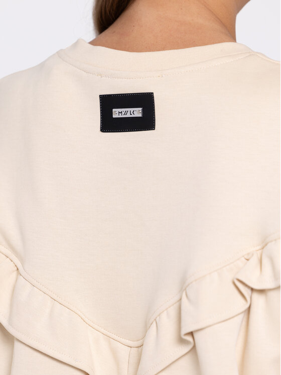 Miss LK Miss LK Bluza MISSLKB Beżowy Relaxed Fit