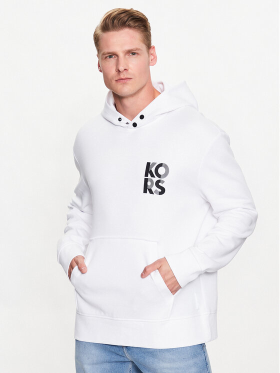 Michael Kors Michael Kors Світшот CS351G75MF Білий Regular Fit