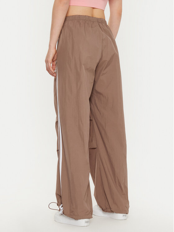 adidas adidas Pantaloni da tuta 3-Stripes JD3126 Beige Loose Fit
