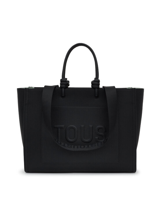 TOUS TOUS Kabelka Shopper Xl. Amaya T La Rue New 2002025851 Černá