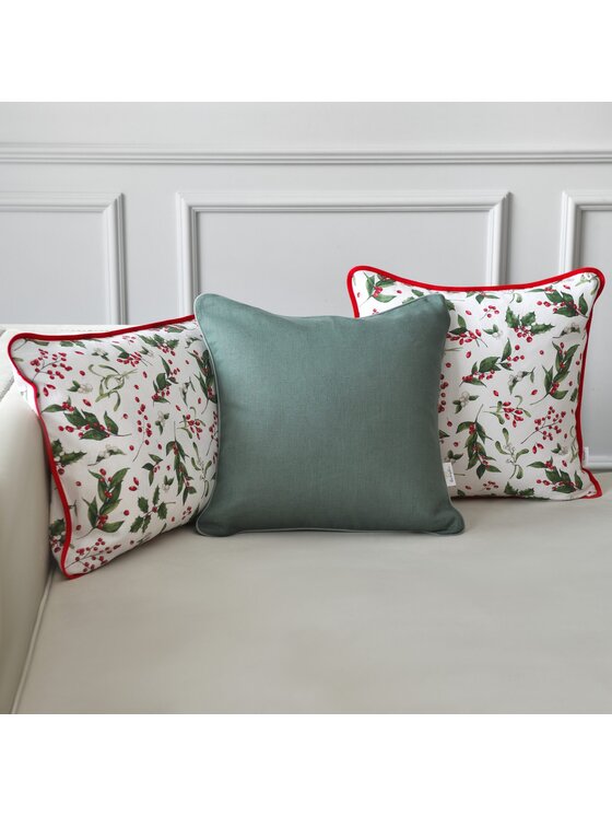 Roseberry Home Roseberry Home Poszewka dekoracyjna Very Merry Christmas Czerwony
