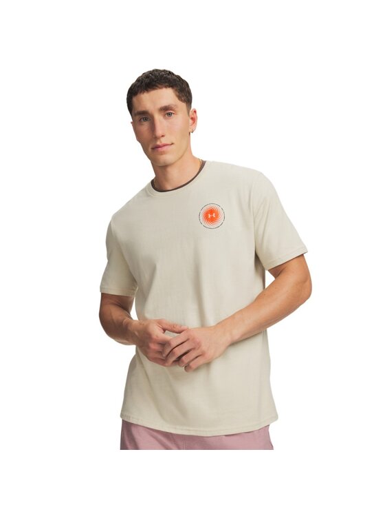 Under Armour Under Armour T-Shirt 6013820 Beżowy Regular Fit