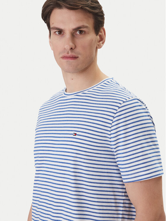 Tommy Hilfiger Tommy Hilfiger Tricou Ess Seasonal MW0MW40923 Albastru Regular Fit