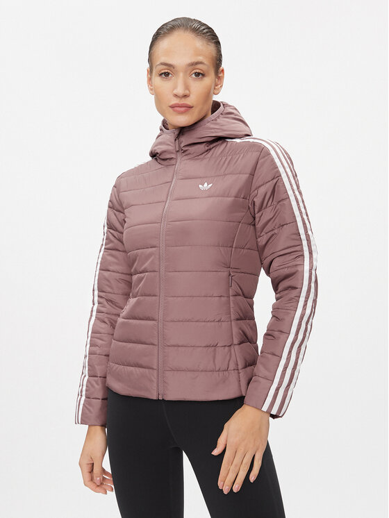 adidas Dūnu jaka Premium HK5250 Rozā Slim Fit