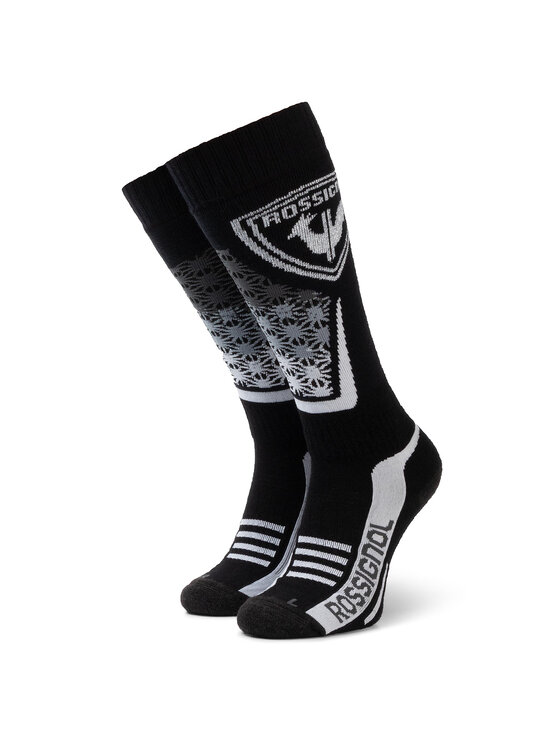 Rossignol Rossignol Calzini lunghi unisex L3 W Wool & Silk RLIWX02 Nero