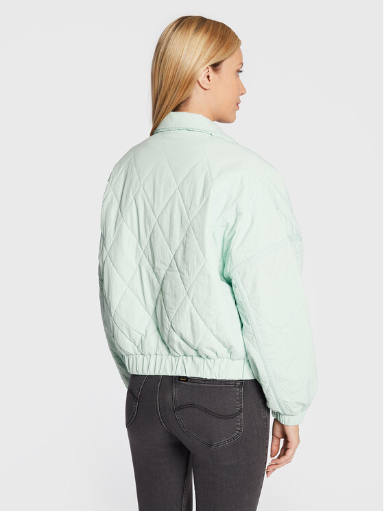 Lee Lee Giacca di transizione Light Layer L55FEW40 112320652 Verde Regular Fit
