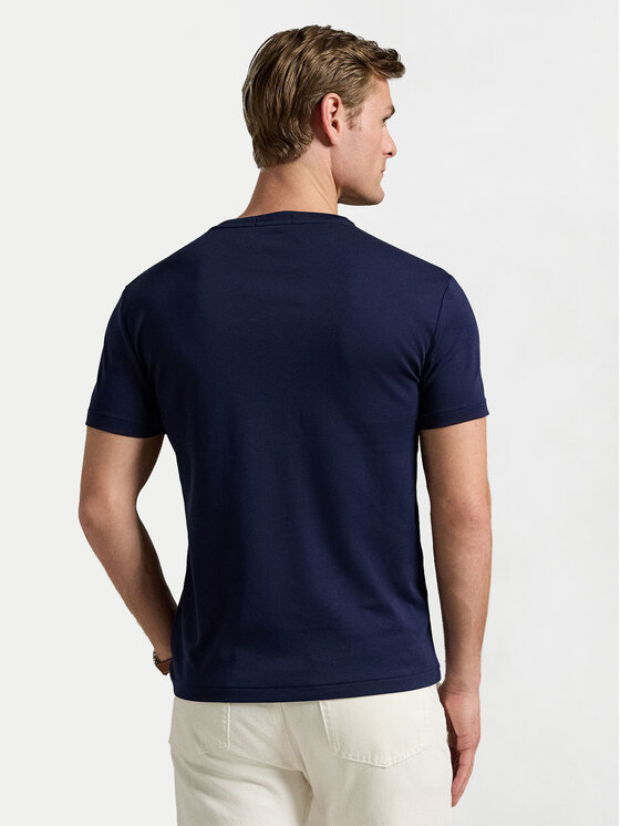 Polo Ralph Lauren Polo Ralph Lauren Tričko 710740727 Tmavomodrá Slim Fit