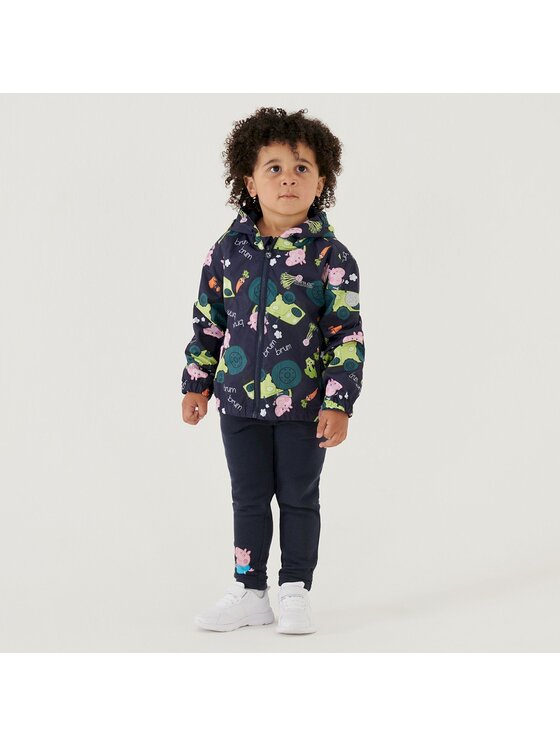 Regatta Regatta Kurtka przeciwdeszczowa RG7792 Granatowy Fitted Fit