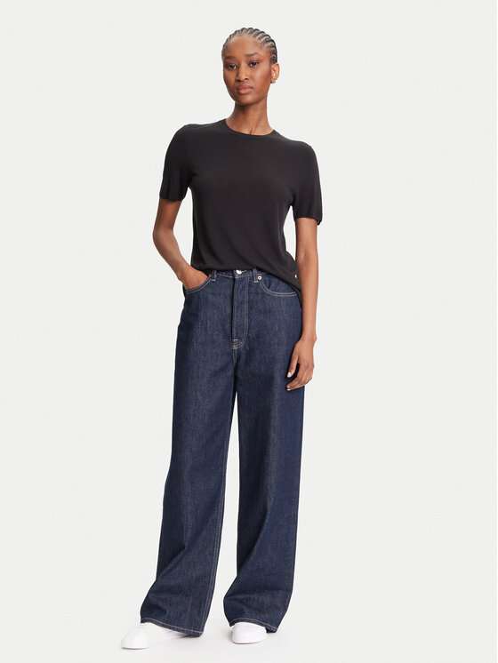 Calvin Klein Calvin Klein Pulover LV044A307G Negru Regular Fit