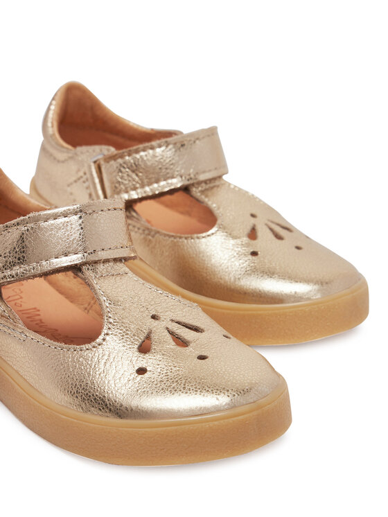Mrugała Mrugała Halbschuhe Luna 2290/5-22 Goldfarben