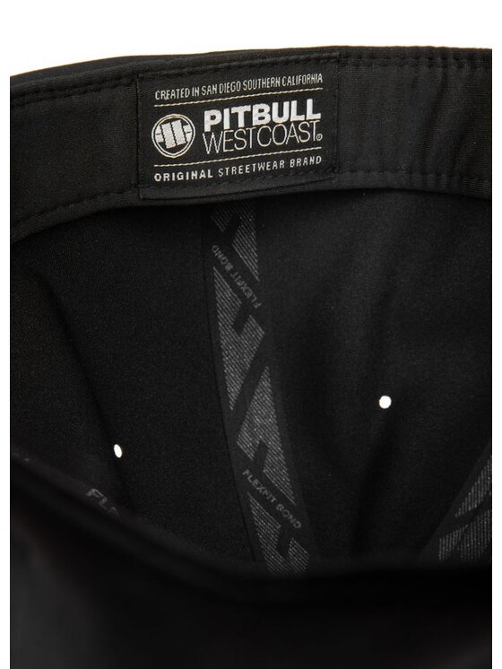PITBULL PITBULL Czapka z daszkiem Stretch Hilltop Czarny