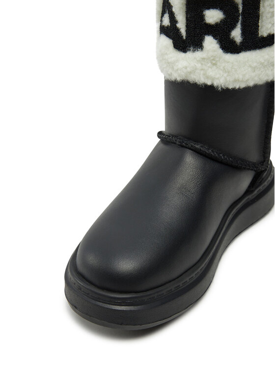 Karl Lagerfeld Kids Karl Lagerfeld Kids Čizme Z30312 M Crna