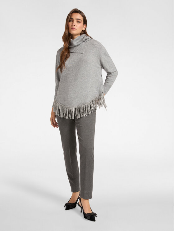 Elena Mirò Elena Mirò Pantaloni di tessuto P802P000357N023 Grigio Slim Fit