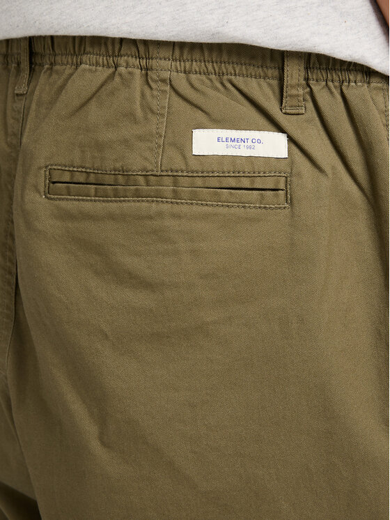 Element Element Čino bikses Regular Comfort Twill ELYNP00190 Haki Regular Fit