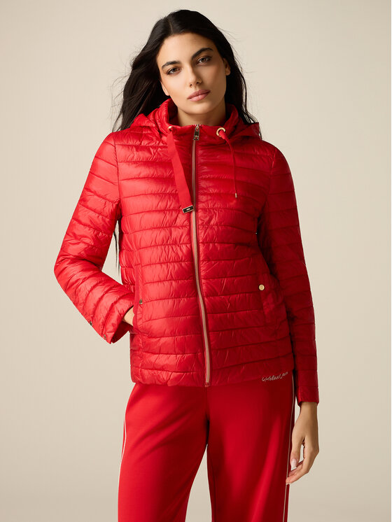 Oltre Oltre Giubbotto piumino F029R001521N016 Rosso Regular Fit