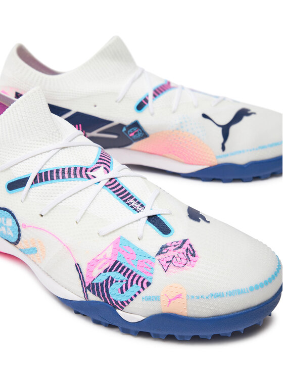 Puma Puma Buty do piłki nożnej FUTURE 7 MATCH VOL. UP TT 108075 01 Biały