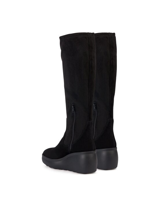 Geox Geox Stivali D Spherica Ec9 D36VHB 021AF C9999 Nero
