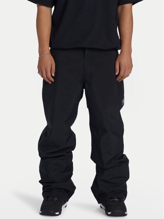 DC Shoes Spodnie snowboardowe Snow Chino ADYTP03054 Czarny Regular Fit