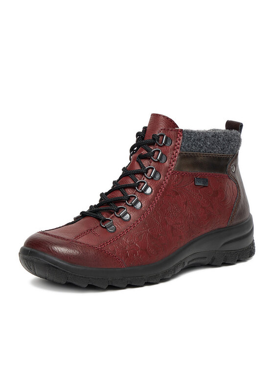 Rieker Rieker Škornji CEO-L7144-35 Bordo rdeča