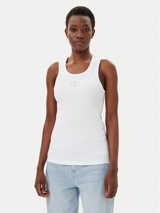 Liu Jo Liu Jo Top WA5367 J0295 Bílá Regular Fit