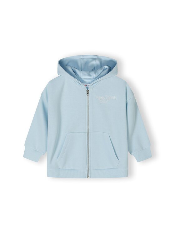 MINOTI MINOTI Bluza 22fleece42 Niebieski Oversize