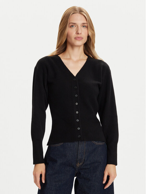 Vero Moda Vero Moda Kardigán Saba 10334777 Fekete Regular Fit