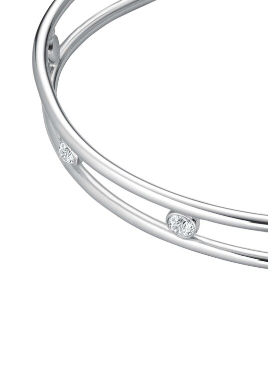 Rosefield Rosefield Bransoletka Playful Diamonds Srebrny