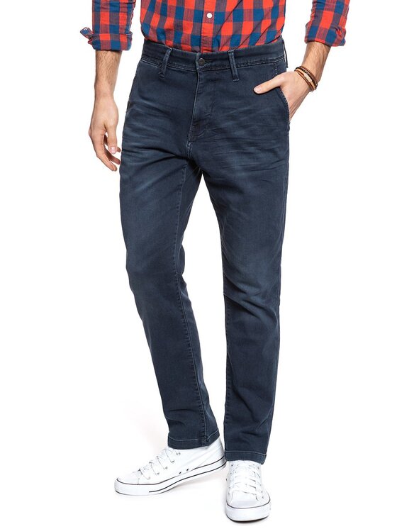 Mustang Mustang Jeansy REALX CHINO Niebieski Straight Fit