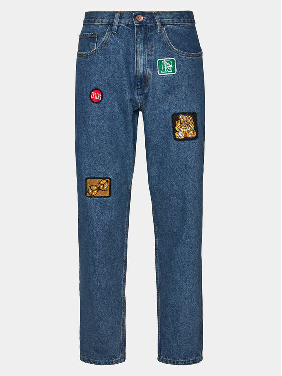 Redefined Rebel Džínsy Kyoto 227059 Modrá Slim Fit