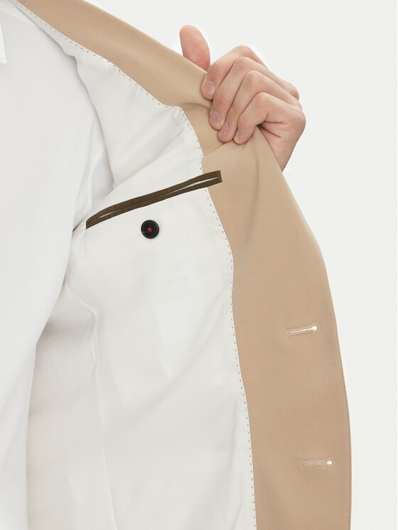 HUGO HUGO Öltöny Henry/Getlin232X 50530116 Bézs Slim Fit
