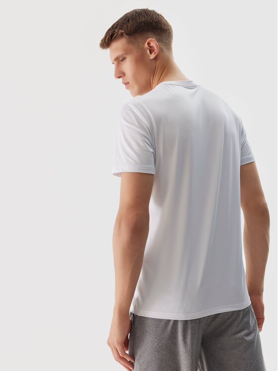 4F 4F Szorty sportowe 4FWSS24TFSHM383-27M Szary Regular Fit