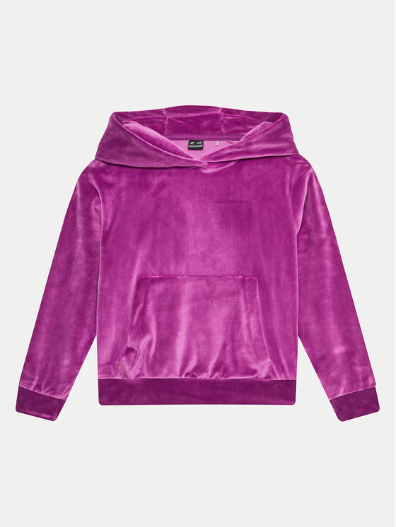 4F 4F Pulóver 4FJWAW24TSWSF1216 Rózsaszín Loose Fit
