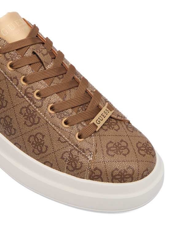 Guess Guess Sneakersy FMPELA FAL12 Hnědá