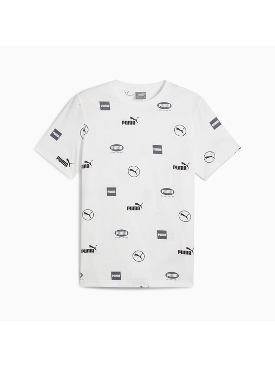 Puma Puma T-Shirt 681739 Biały Regular Fit