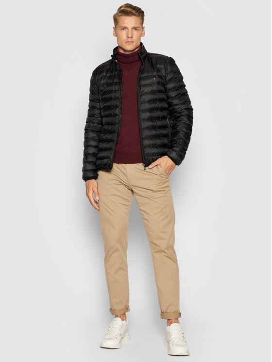 Tommy Hilfiger Tommy Hilfiger Giacca di transizione Core Circular MW0MW18763 Nero Regular Fit