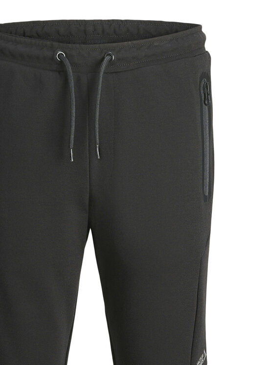 Jack & Jones Junior Jack & Jones Junior Pantaloni trening Fusion 12263193 Negru Slim Fit