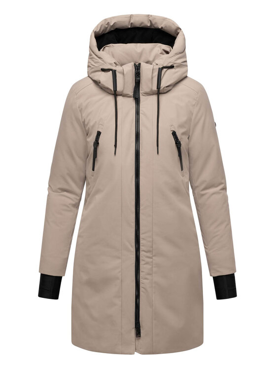 Navahoo Navahoo Kurtka zimowa Winterzart Szary Regular Fit