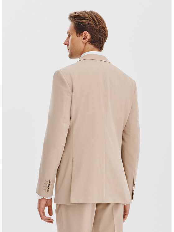 Pako Lorente Pako Lorente Marynarka P25WF-3G-015 Beżowy Slim Fit