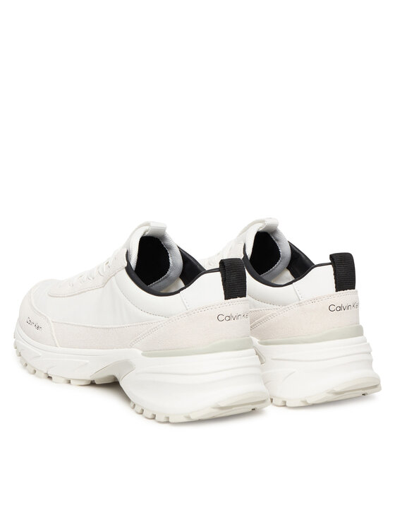 Calvin Klein Calvin Klein Sneakersy Hike Runner Mg Nylon Mix YW0YW02075 Biały