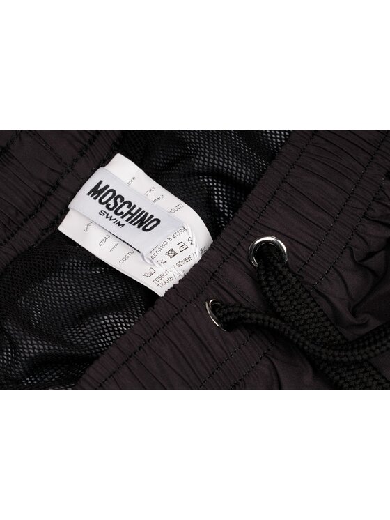 MOSCHINO Underwear & Swim MOSCHINO Underwear & Swim Plavecké šortky V6106 5603 Čierna Regular Fit