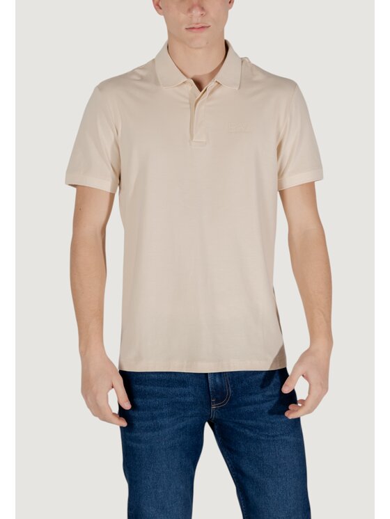EA7 Emporio Armani EA7 Emporio Armani Polo 7M000228 AF10373 Beżowy Casual Fit