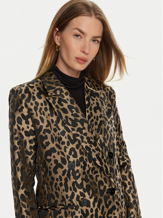 Lola Casademunt by Maite Lola Casademunt by Maite Suknjič MF2402002 Rjava Regular Fit