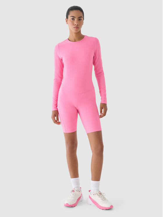 4F 4F Leggings 4FRAW24TFSTF047-54S Rosa Slim Leg